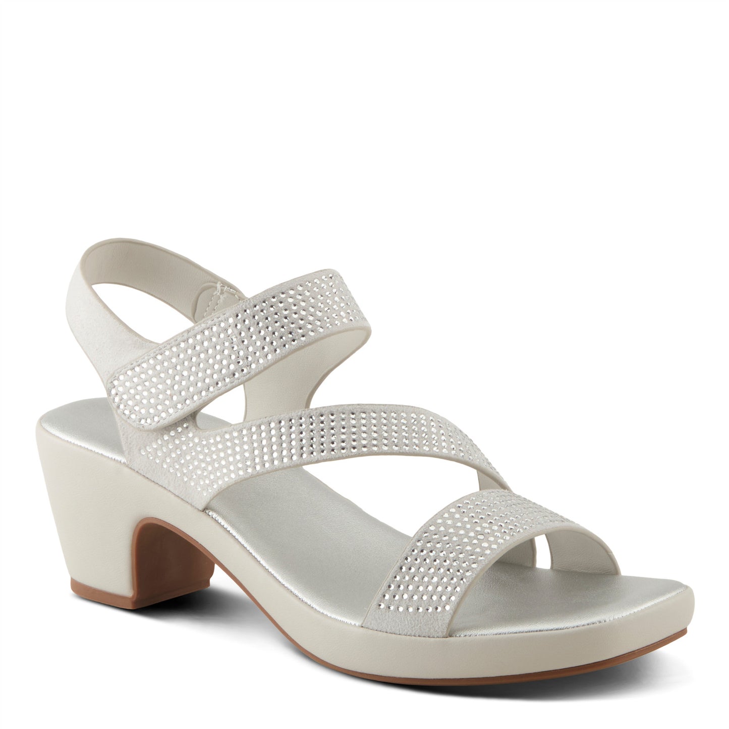 Patrizia by Spring Step Women's Yadiel Chic Sandal - Silver