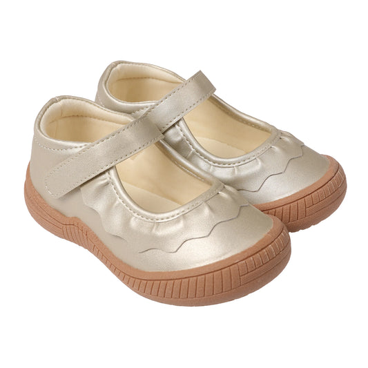 Oomphies Girls' (Sizes 5-3) Amina Mary Jane - Gold