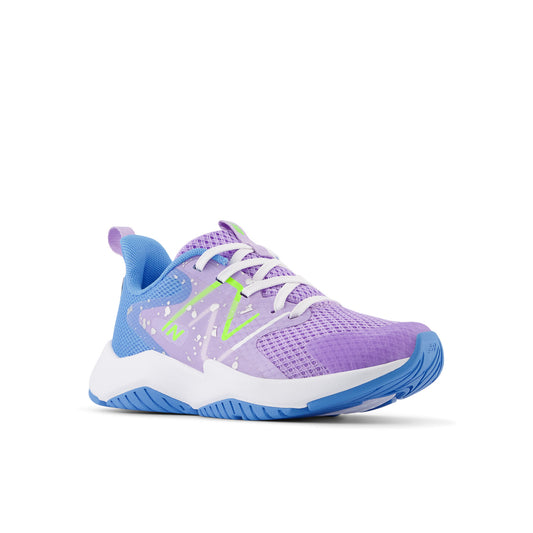 New Balance BIG KID'S Rave Run V2 Sneaker - Lilac Glo