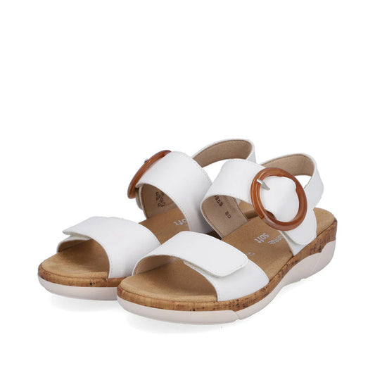 Remonte by Rieker Women's Jocelyn Sandals - Weiss/Weiss