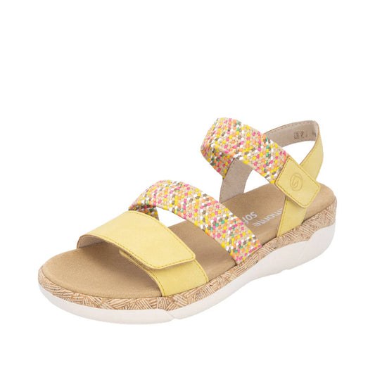 Remonte by Rieker Women's Jocelyn Sandals - Sun/Multicolor