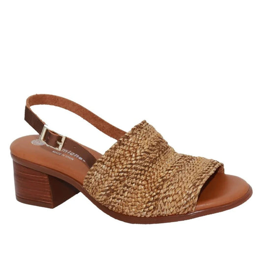 Eric Michael Women's Rafa Slingback Sandals - Tan