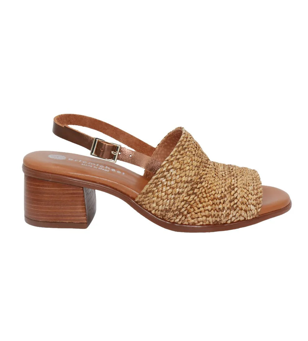 Eric Michael Women's Rafa Slingback Sandals - Tan