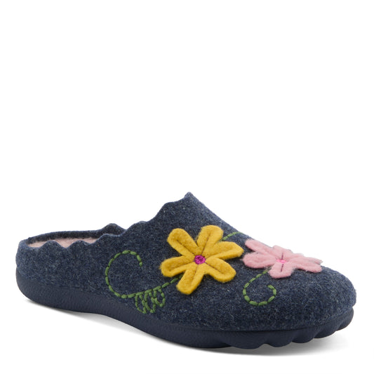 Spring Step Flexus Women's Roseburg Slippers - Navy
