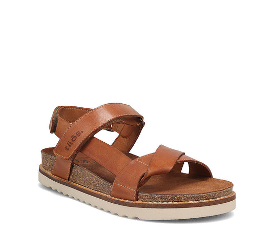 Taos Women's Sideways Sandal - Caramel