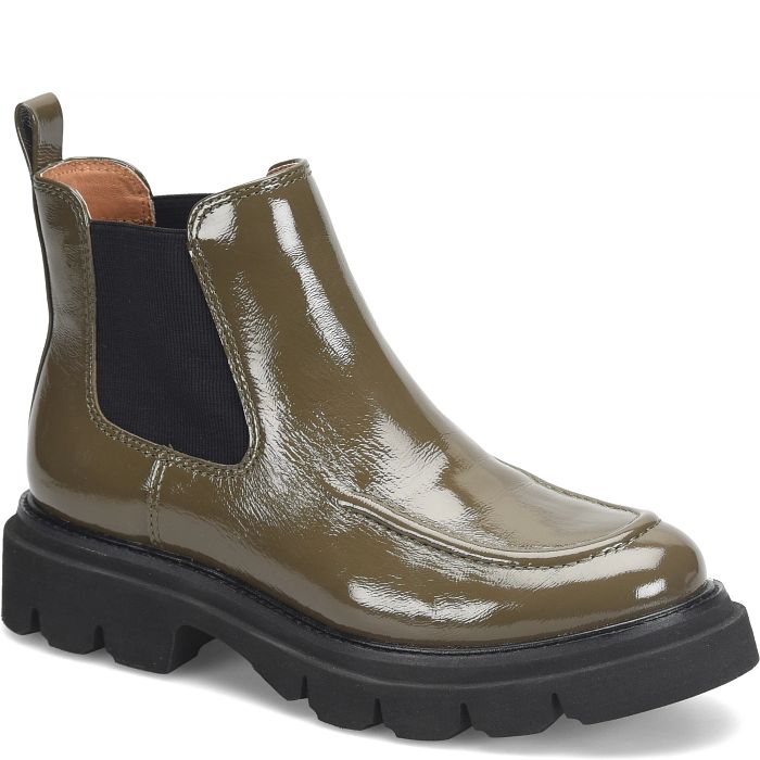 Sofft Women's Samira Ankle Boots - Taupe Patent