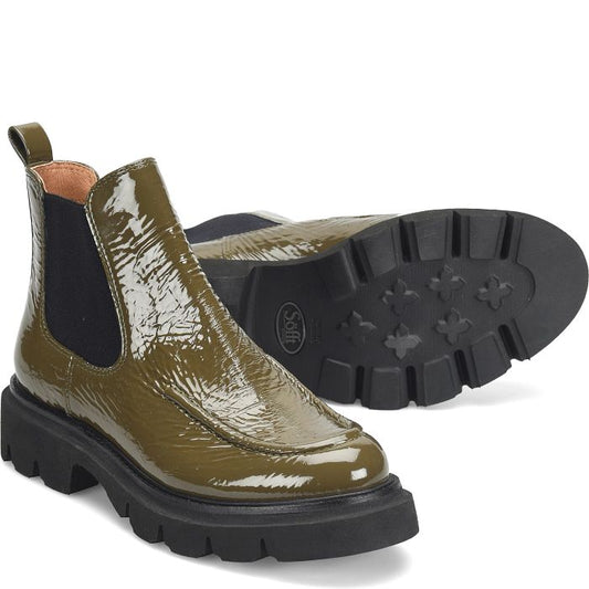 Sofft Women's Samira Ankle Boots - Taupe Patent