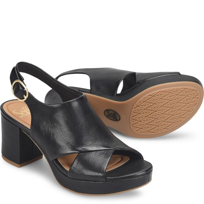 Sofft Women's Liv Modern Dress Sandal - Black