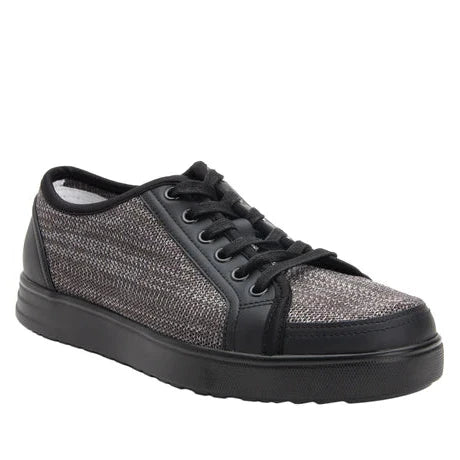 Traq by Alegria Men's Sneaker - Washed Black