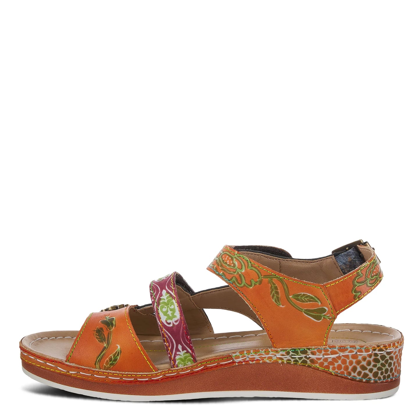 L'Artiste by Spring Step Women's Sumacah Sandals - Camel Multi