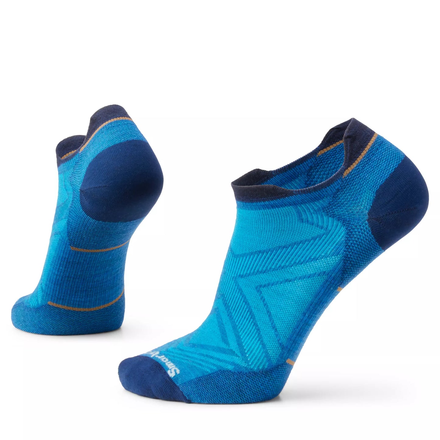 Smartwool Run Zero Cushion Low Ankle Socks - Laguna Blue