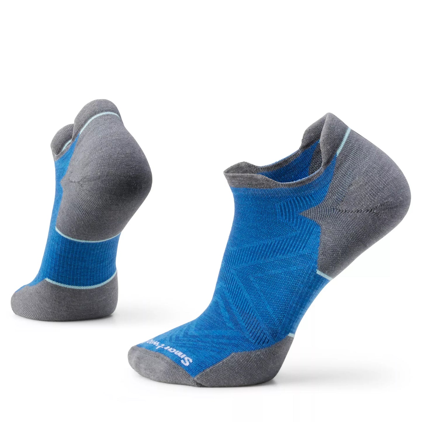 Smartwool Women's Run Low Ankle Socks - Laguna Blue