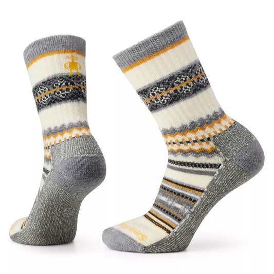 Smartwool Everyday Snowed In Sweater Light Cushion Crew Socks - Natural