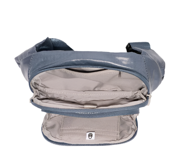 Baggallini Women's On The Go Belt Bag - Mist Gloss Ripstop