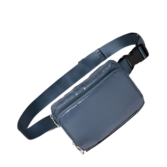 Baggalini Women's Modern Belt Sling Bag - Mist Gloss Ripstop