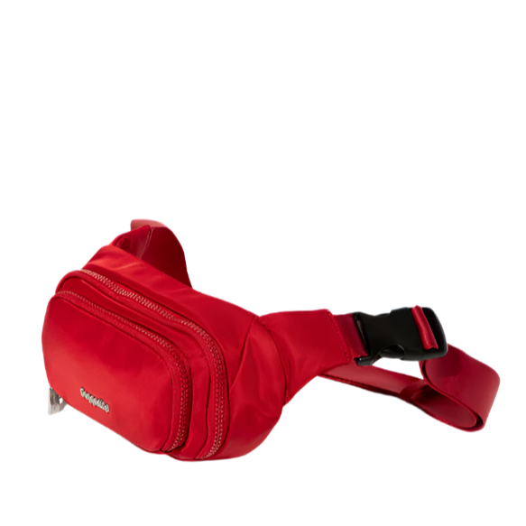 Baggalini Women's On The Go Belt Bag - Crimson Red