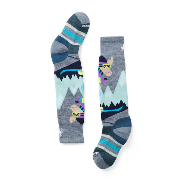 Smartwool Kid's Wintersport Sock - Pewter Blue