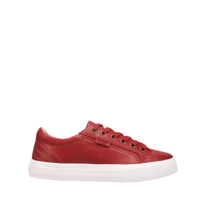 Taos Womens Plim Soul Lux Red Leather