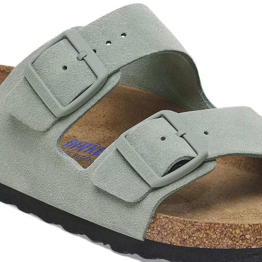 Birkenstock Women's Arizona Soft Footbed Sandal - Pure Sage