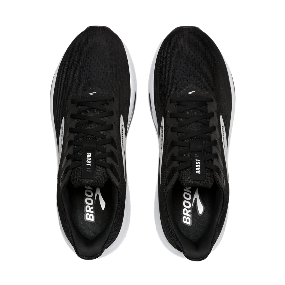 Brooks Women's Ghost 17 Dynamic Road Running Sneaker - Black/Grey/White