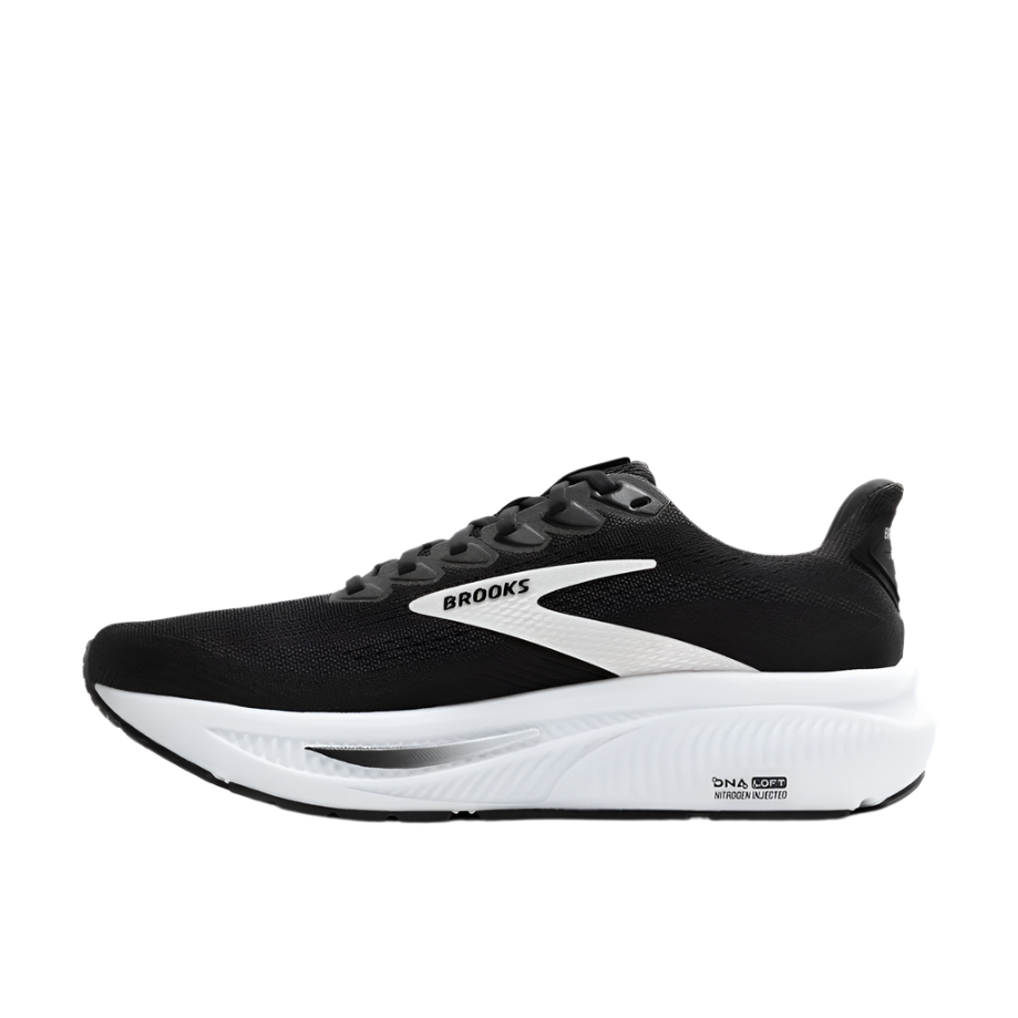 Brooks Women's Ghost 17 Dynamic Road Running Sneaker - Black/Grey/White
