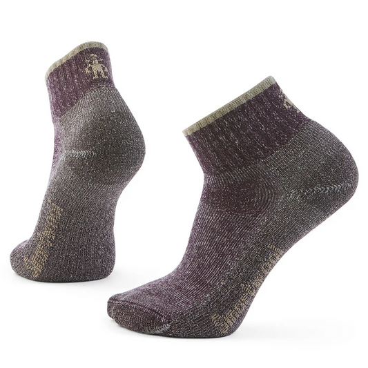 Smartwool Unisex Light Cushion Hiking Classic Edition Ankle Socks - Purple Iris