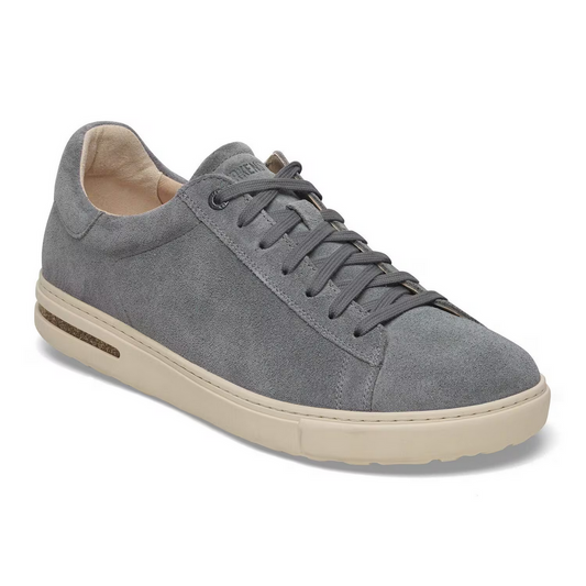 Birkenstock Men's Bend Low Suede Leather Sneaker - Basalt Gray