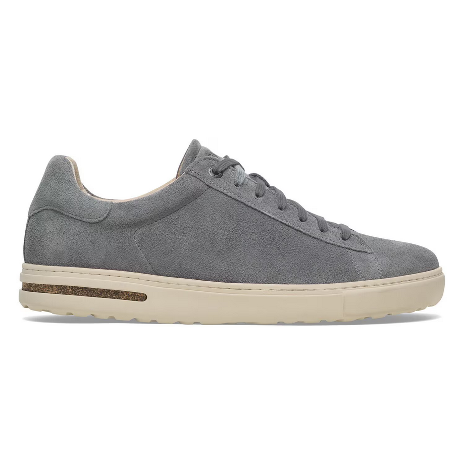 Birkenstock Men's Bend Low Suede Leather Sneaker - Basalt Gray