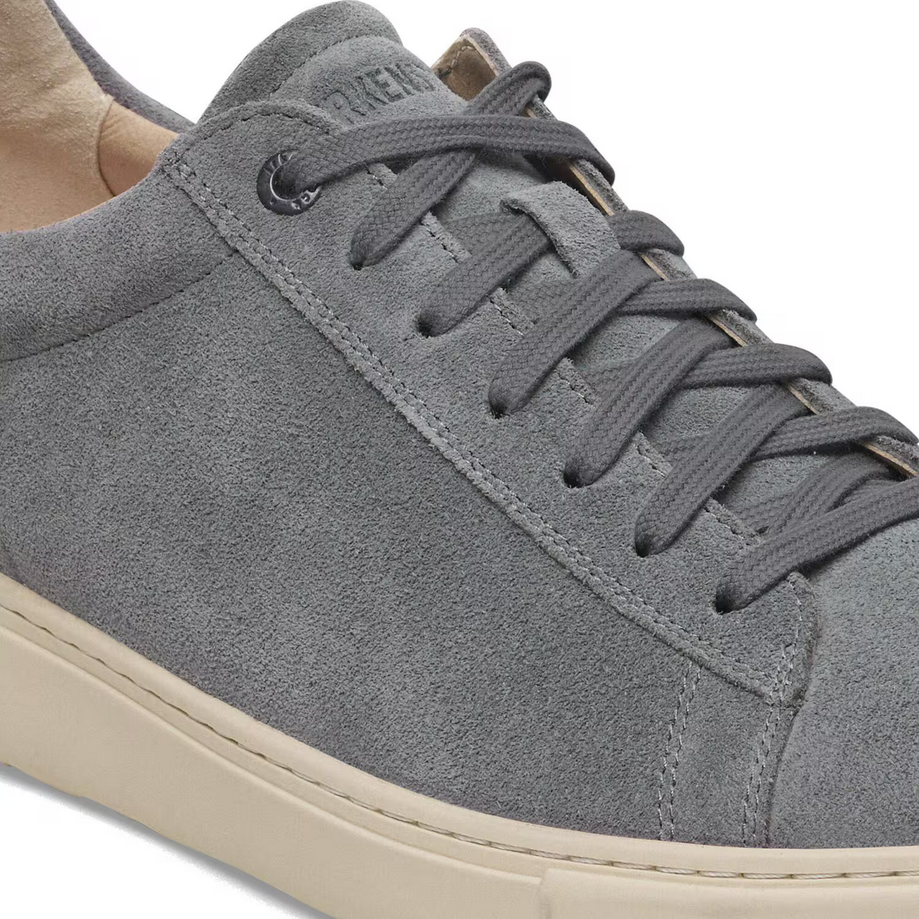 Birkenstock Men's Bend Low Suede Leather Sneaker - Basalt Gray