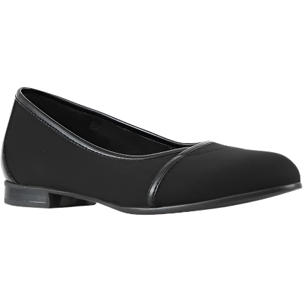 Munro Women's Emerald Envelope Flat - Black Leather