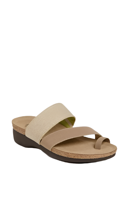 Munro Women's Aries Comfortable Sandal - Natural Fabric
