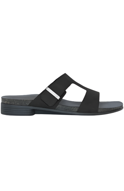 Munro Women's Jody Slide Sandal - Black