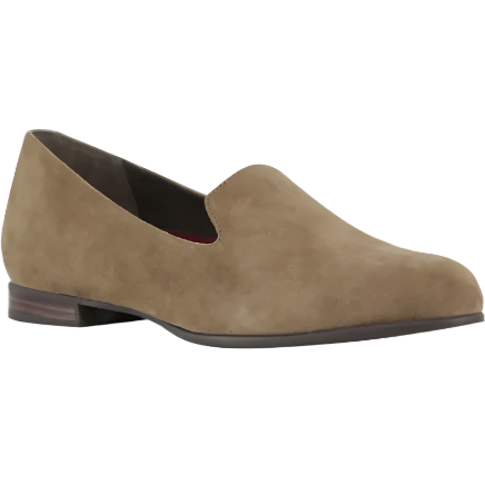 Munro Women's Elena Flat Loafer - Fawn Suede