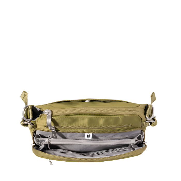 Baggallini Marais Crossbody Bag - Sage Twill