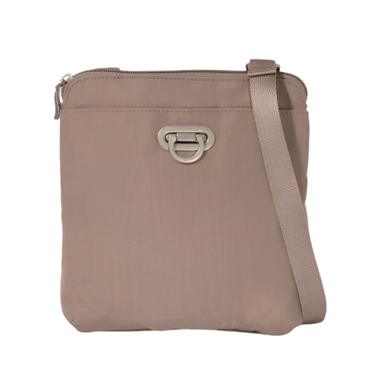 Baggallini Flip Lock Mini Crossbody Bag - Moonrock