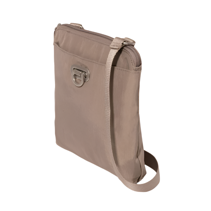 Baggallini Flip Lock Mini Crossbody Bag - Moonrock