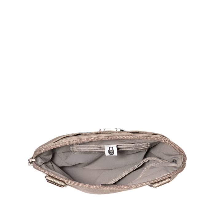 Baggallini Flip Lock Mini Crossbody Bag - Moonrock