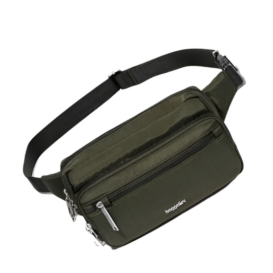 Baggallini Securtex® Anti-Theft Sling Bag - Thyme