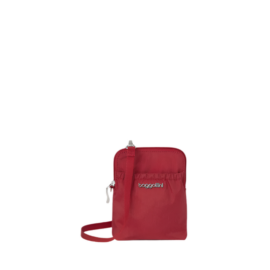 Baggallini Bryant RFID Protection Pouch Bag - Apple