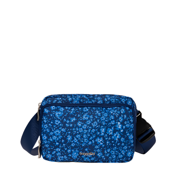 Baggallini Modern Belt Sling Bag - Navy Pedal