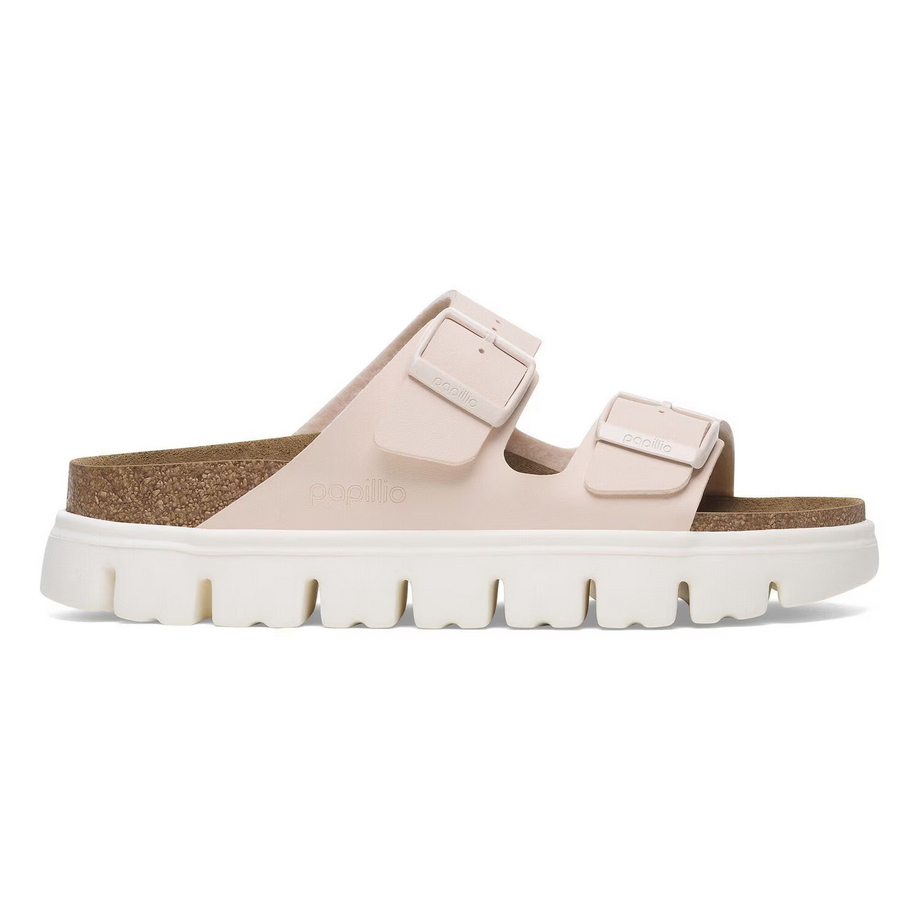 Papillio by Birkenstock Women's Arizona Birko-Flor Chunky Sandal - Light Rose