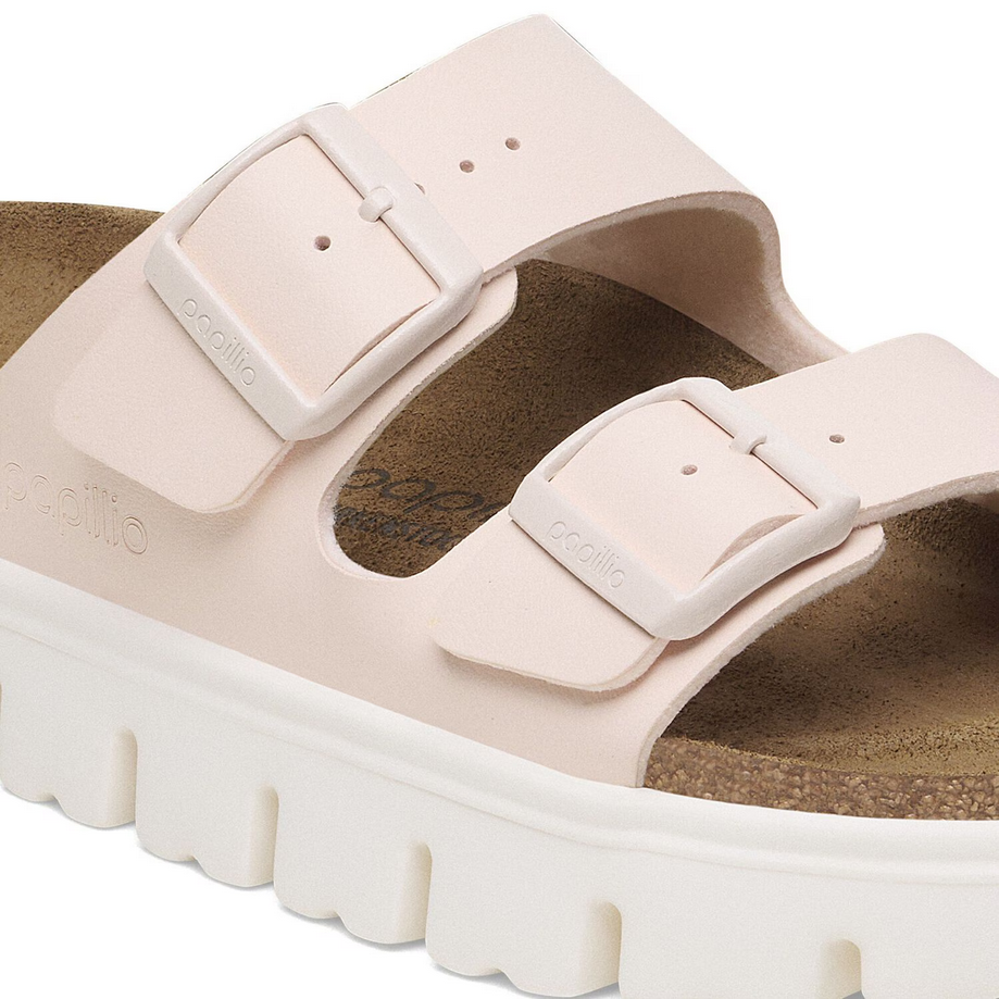 Papillio by Birkenstock Women's Arizona Birko-Flor Chunky Sandal - Light Rose