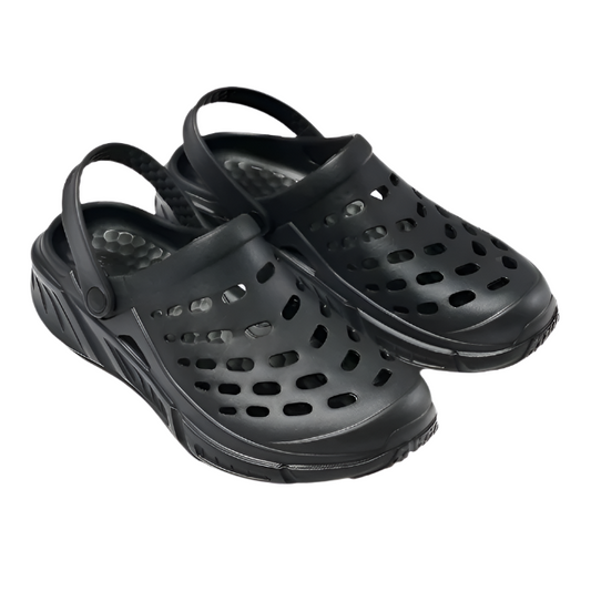 Joybees Men's Trekking Clog - Black