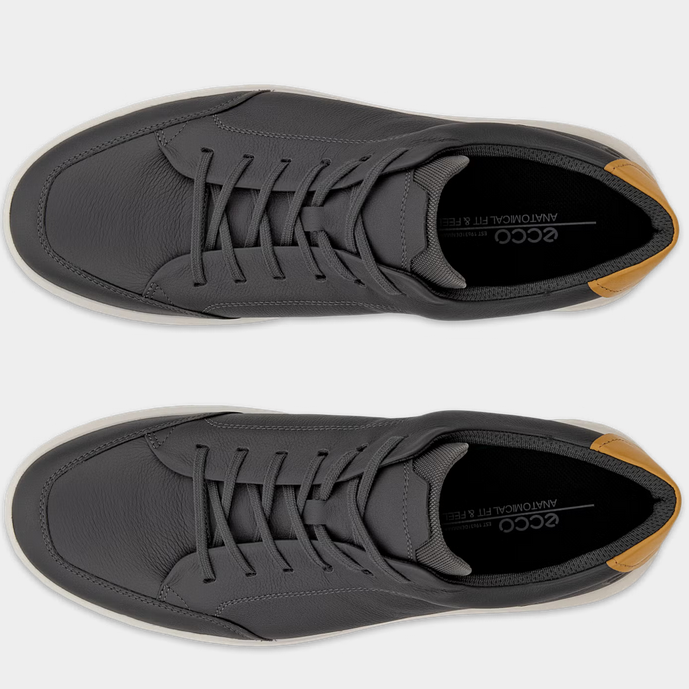 Ecco Men's Move Sneaker - Magnet/Nutmeg Brown