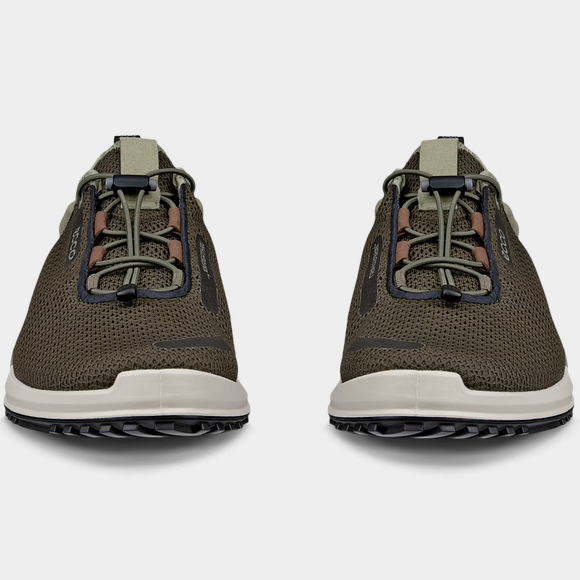 Ecco Men's Biom 2.0 Breathru Textile Sneaker - Vetiver/Tarmac/Cocoa Brown