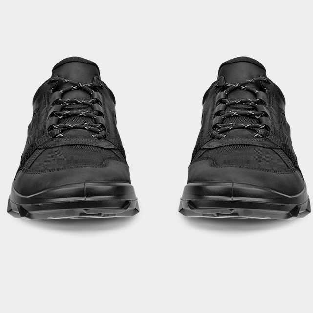 Ecco Men's Mx Low Nubuck Waterproof Sneaker - Black