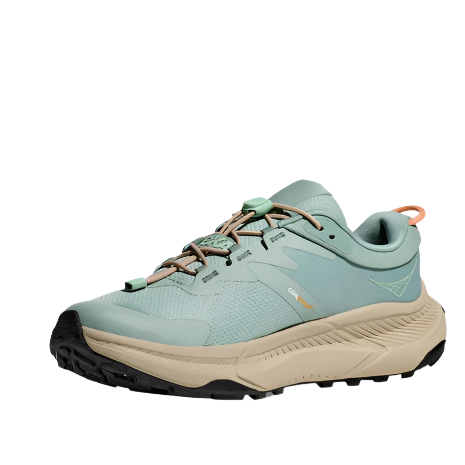 Hoka Women's Transport Commuter Shoe - Jade / Oyster Mushroom