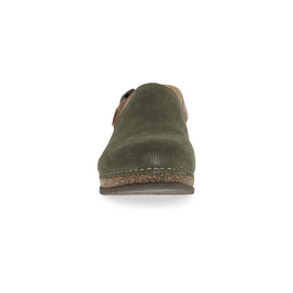 Dansko Women's Merrin Mule - Olive Embossed Suede