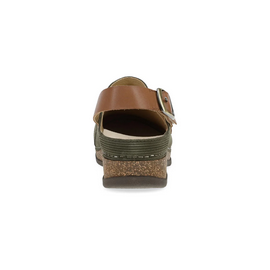 Dansko Women's Merrin Mule - Olive Embossed Suede