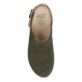 Dansko Women's Merrin Mule - Olive Embossed Suede